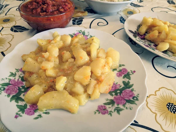 美味的土豆 自制食品 — 图库照片