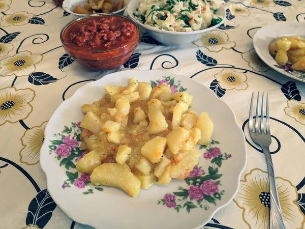 Deliciosas Patatas Comida Casera —  Fotos de Stock