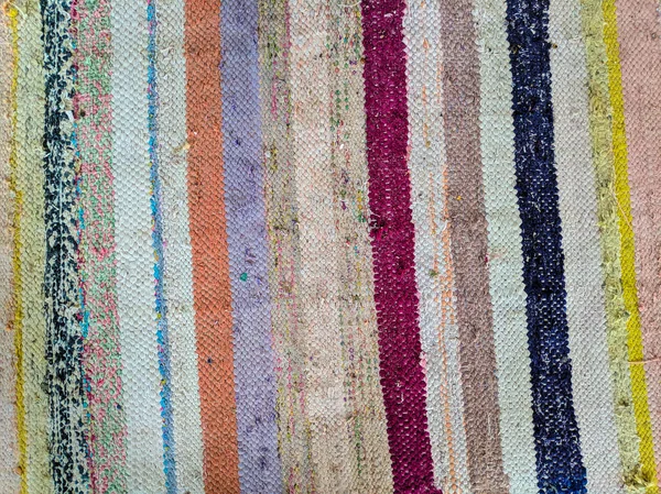 vintage carpet. patterns on the carpet. hand-embroidered carpet