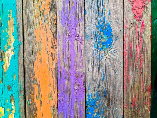 Old Wood Texture Paint Wood Planks — Stock Photo, Image