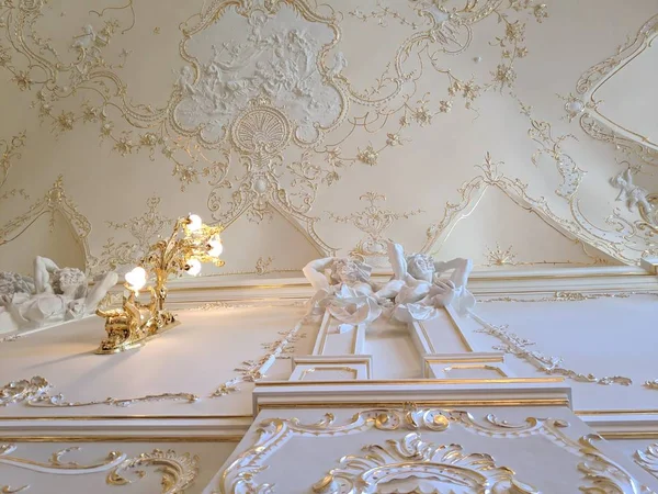 Interior Palace Blind Decor Walls Palace — Stock Photo, Image