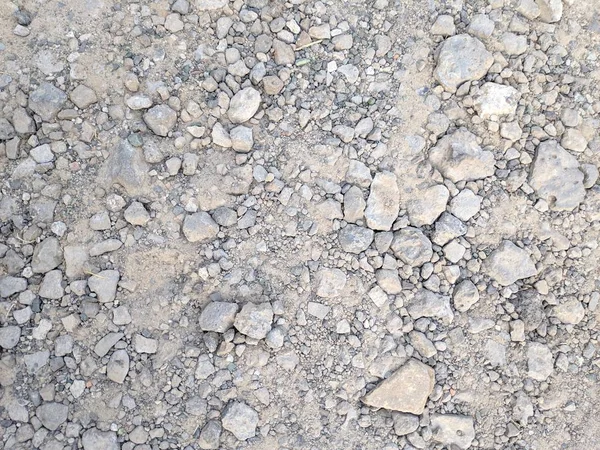 gray stones. stone road. gray dust.