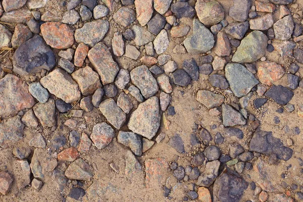 Сірі Камені Різних Розмірів — стокове фото