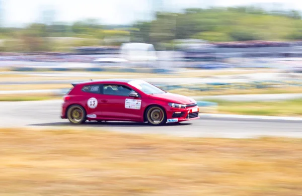 Дніпропетровськ Україна 2019 Вересня Гоночний Автомобіль Спортивних Автомобілів Суперкарів Високій — стокове фото