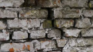 Eski tuğla duvar. tuğla duvar dokusu.