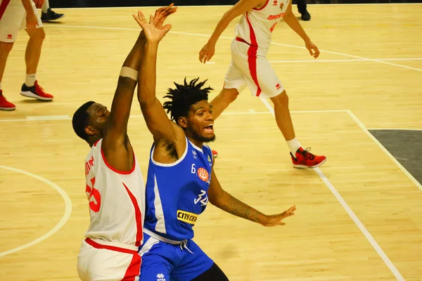 Basketspelare Basketbollens Lekplats — Stockfoto