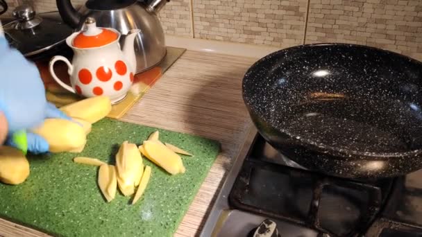 Pommes Terre Frites Cuisiner Des Pommes Terre Frites Cuisine Maison — Video