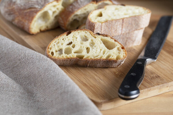 Slice of Rustic Bread