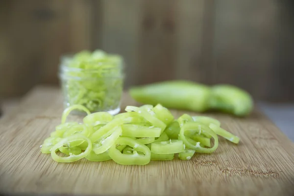 Banana Peppers for Pickling — Stock Photo, Image