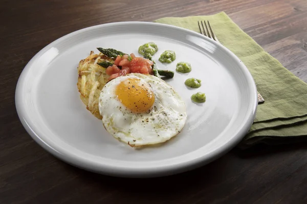 Eggs and Hashbrowns — Stock Photo, Image