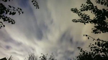 Yıldızlı gökyüzü uzay Astrophotography zaman atlamalı dönüm