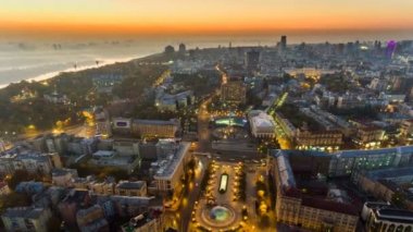 Hava Maydan Nezalezhnosti, merkezi kare Kiev, Kiev, Ukrayna.