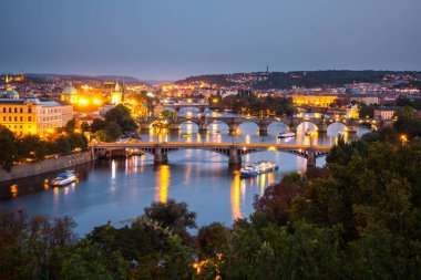 Köprüler, ünlü Charles Köprüsü, Çek Cumhuriyeti, Avrupa dahil Prag