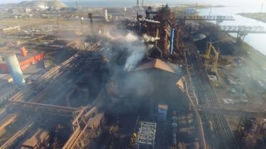 Santral havadan görünümü