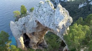 Capri, İtalya için havadan görünümü