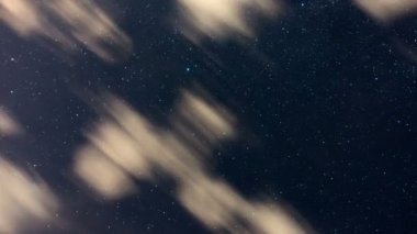 Güzel gece gökyüzü, evren zaman atlamalı