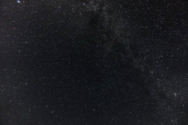Samanyolu ve Yıldızlar Gece Gökyüzü
