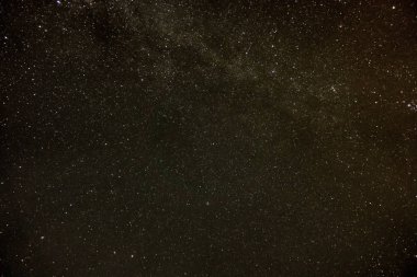 Samanyolu ve Yıldızlar Gece Gökyüzü