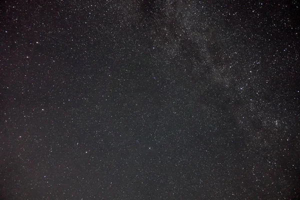 银河和星空夜空 — 图库照片