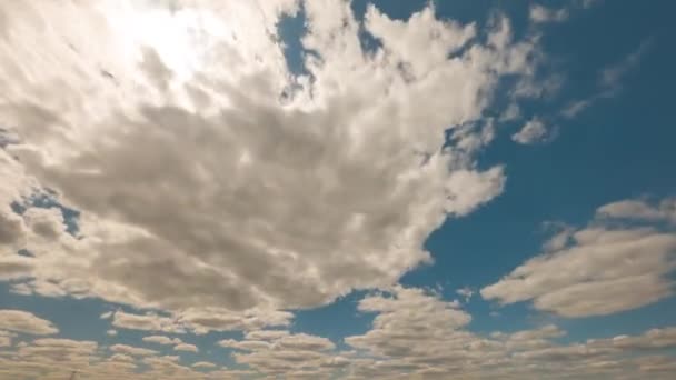 Timelapse des nuages. Le mauvais temps. Des nuages de pluie. Changement climatique . — Video