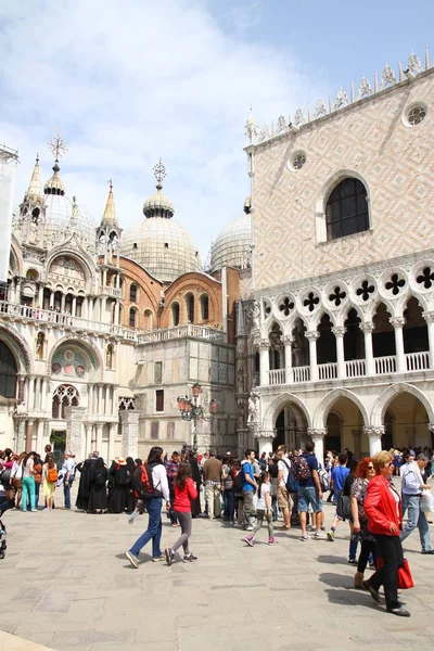 Paleis Van Doges Het San Marco Plein Venetië Italië — Stockfoto