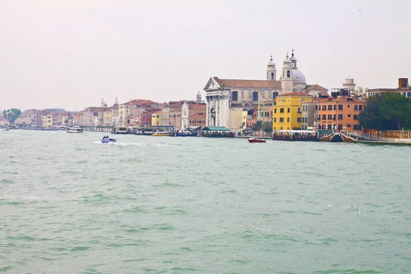 Körfezin Yan Tarafındaki Venedik Manzarası Talya — Stok fotoğraf