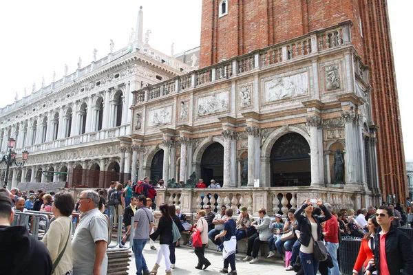 Piazza San Marco Venetië Italië — Stockfoto