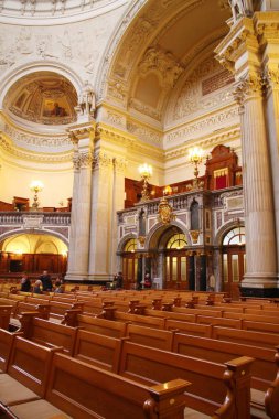 Berlin Katedrali iç. Almanya