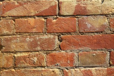 Kırmızı yanık tuğla arka plan