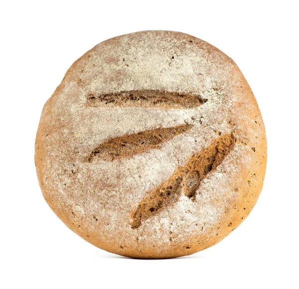 Fresh Baked Bread White Background — Stock Photo, Image