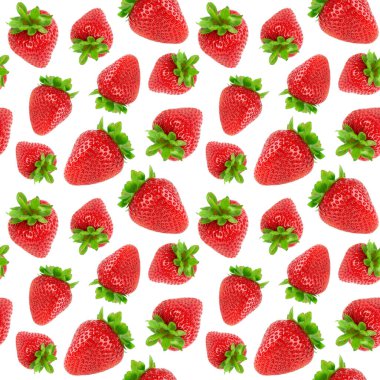 Çilek pürüzsüz desen. Meyve arkaplanı