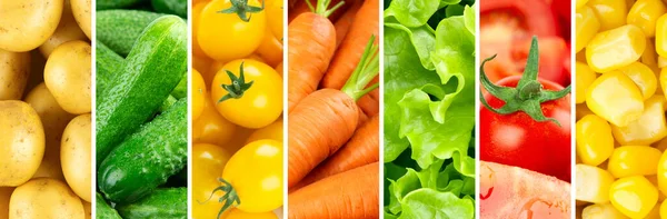 Pozadí Zeleniny Čerstvé Jídlo — Stock fotografie