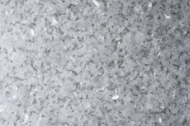 Macrophotography. Buz kristalleri Close-up.