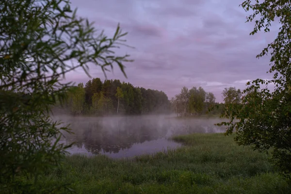 Gryningen på stranden — Stockfoto