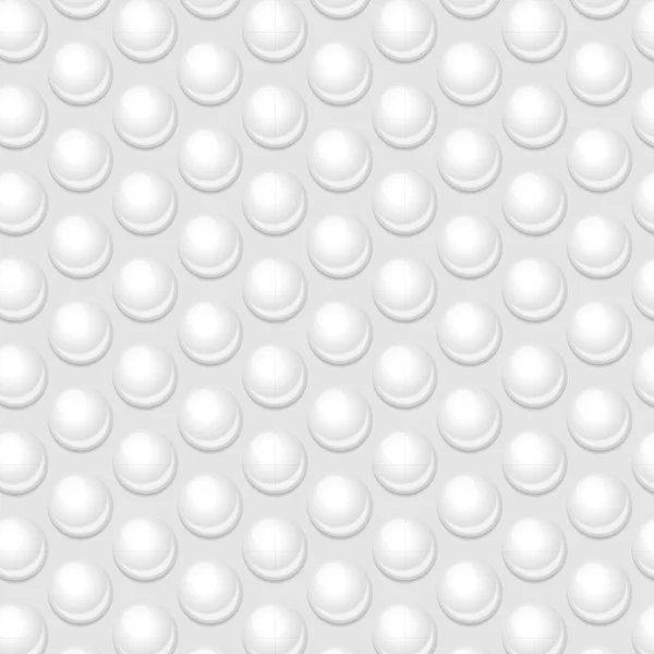 Bubble Wrap patrón sin costura. Vector — Vector de stock