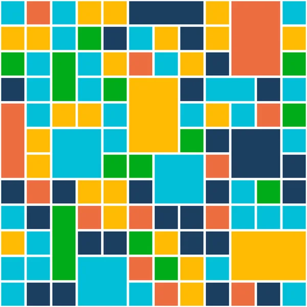 Quadrate farbigen Hintergrund. Vorlage flachen Design-Stil. Vektor — Stockvektor