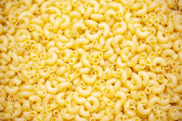 Primo Piano Dei Maccheroni Italiani Pasta Cibo Sfondo — Foto Stock