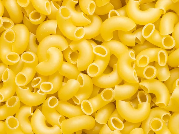 Gros Plan Pâtes Italiennes Macaroni Fond Alimentaire — Photo