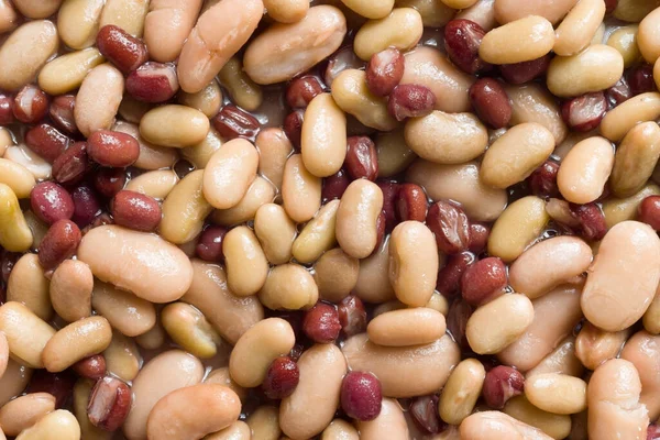 Close Mixed Bean Salad Food Background — Stock Photo, Image