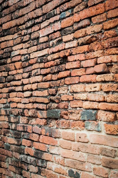 Aged Empty Brick Wall Background — Stock Photo, Image