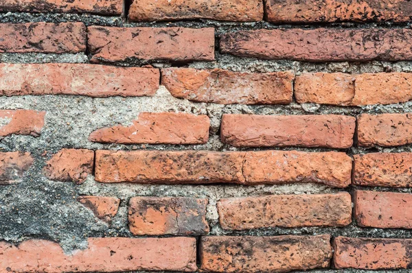 Parede Tijolo Vazio Envelhecido Como Fundo — Fotografia de Stock