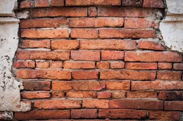 Aged Empty Brick Wall Background — Stock Photo, Image