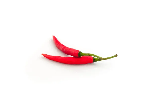 Red Peppers Isolated White Background — Stock Photo, Image