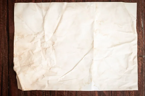 Háttér Textúra Gyűrött Öreg Papír Helyszínen Folteltávolító Stock Kép