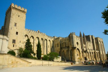 Papa'nın Sarayı avignion Provence, Fransa'da bilinen palais des papes 