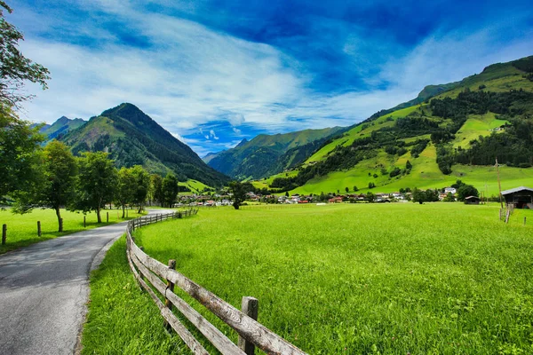 Vale Rauris Altas Montanhas Tauern Alpes Austríacos Mais Beleza Vale — Fotografia de Stock