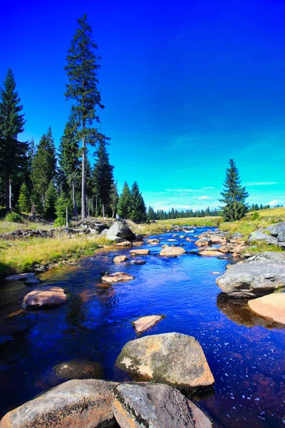 Polonya ve Czech 'teki manzaralı dağ vadisi, izera veya jizera dağları, yürüyüş, bisiklet ve kış sporları için cazip bir yerdir.
