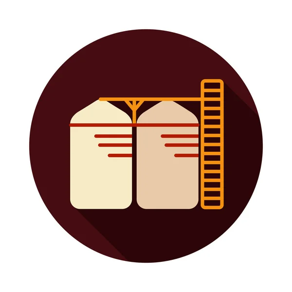 Graanvector Icoon Landbouwteken Grafiek Symbool Voor Website Ontwerp Logo App — Stockvector