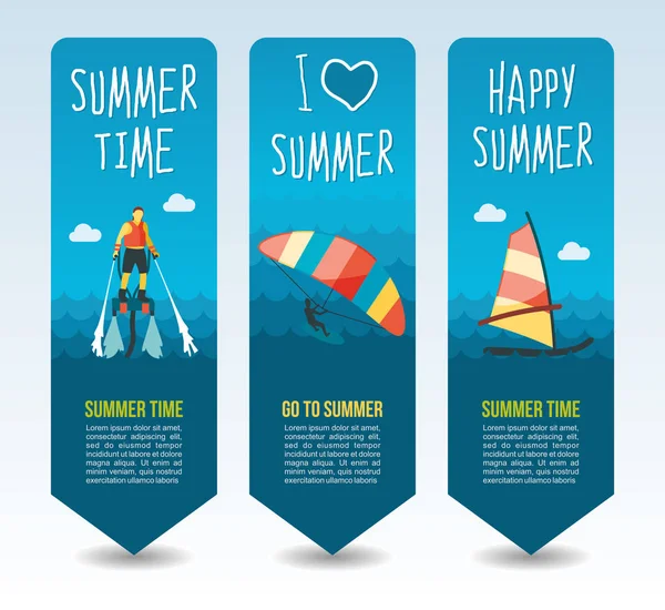 Seyahat ve tatil vektör afiş