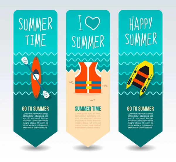 Seyahat ve tatil vektör afiş